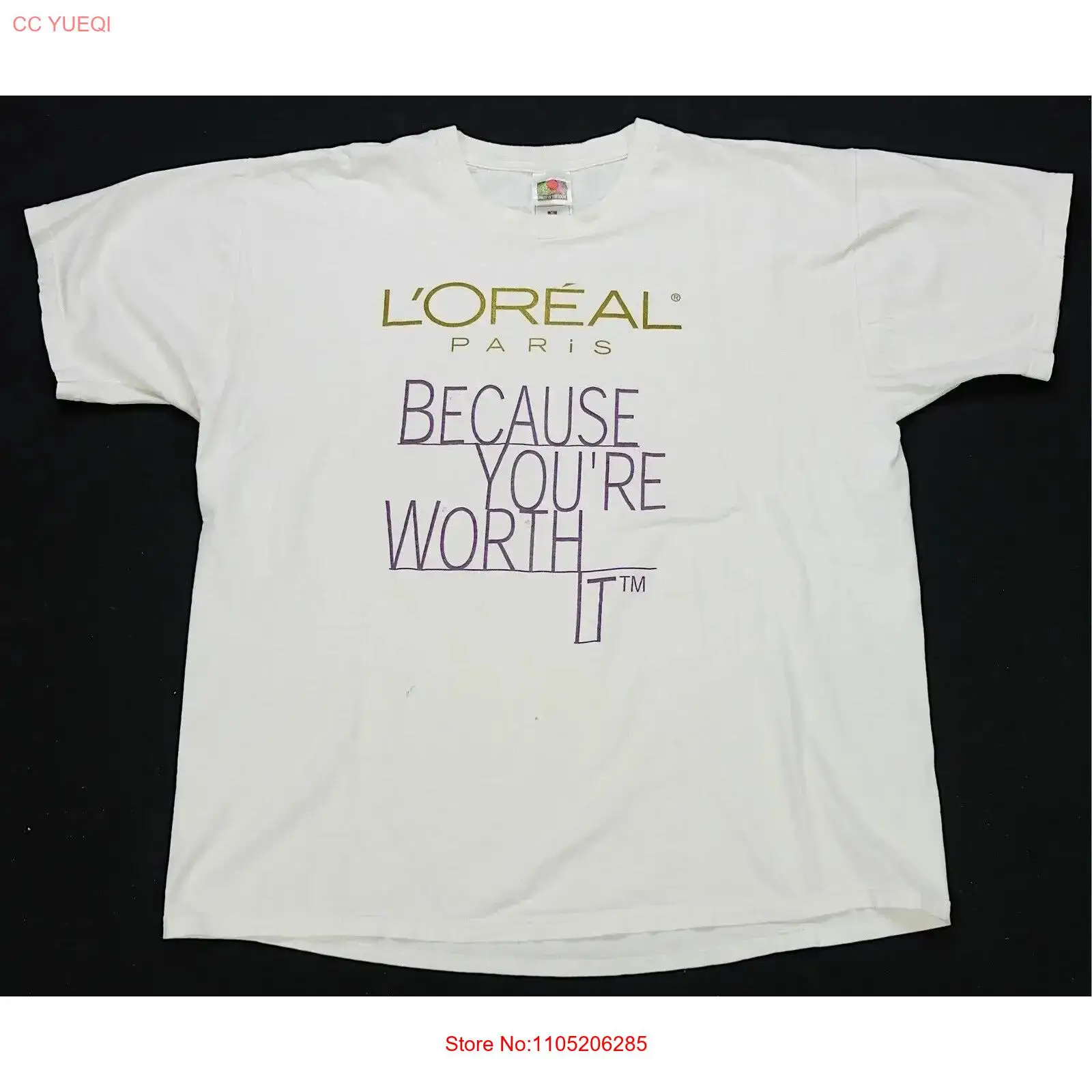 Xl Skincare - Kaos Vintage Langka L'Oreal Paris Because