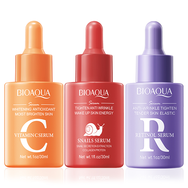 Snail Mucin Essence - BIOAQUA Serum Vitamin C Retinol, perawatan