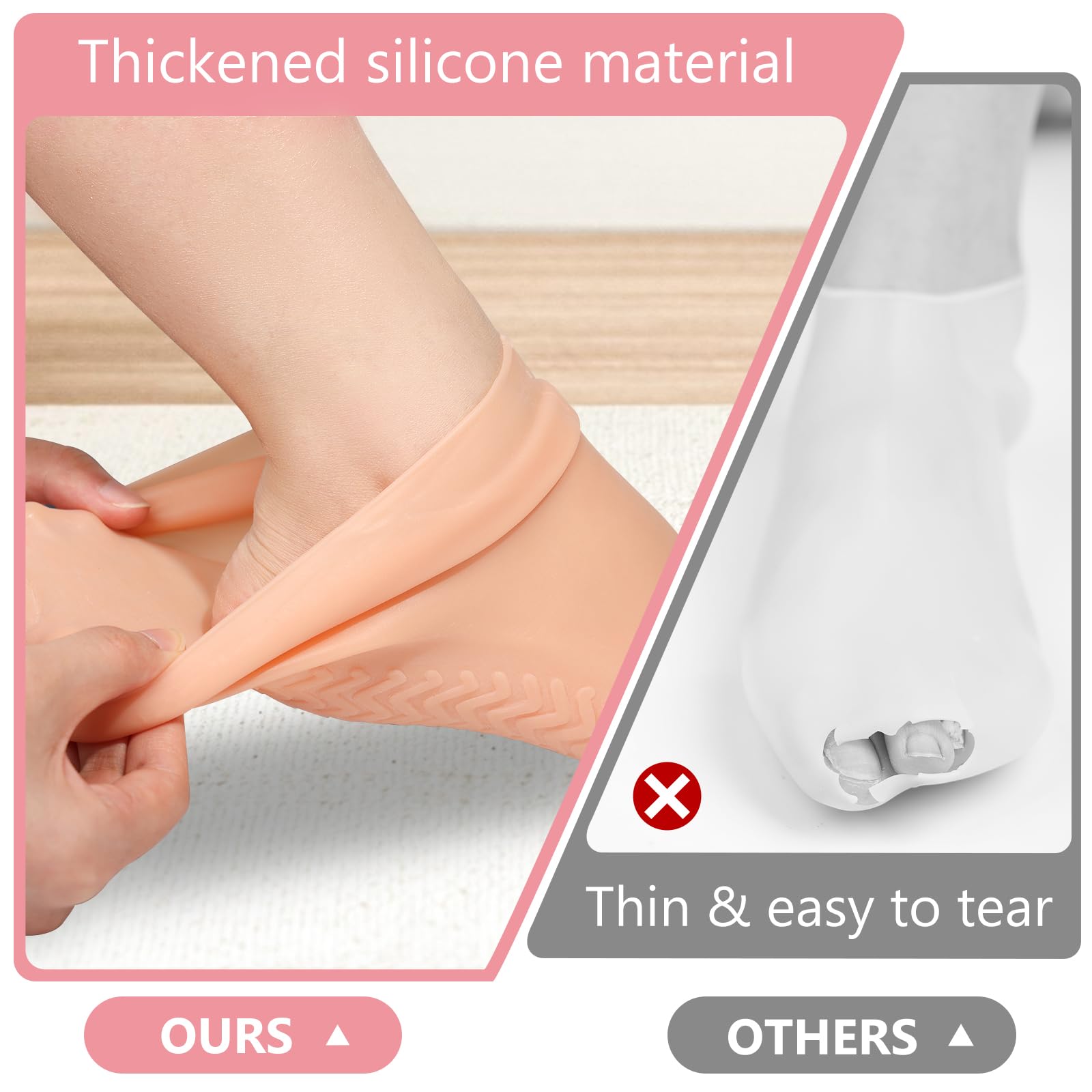 2 Pasang Kaus Kaki Silikon XL  - Xl Skincare ulasan dan harga